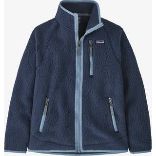 Patagonia Boy's Retro Pile Jacket Fleecejakke Børn størrelse M farve blå