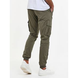 Threadbare Threadbare Slim Fit Cuffed Cargobukser 100% Bomuld Bukser
