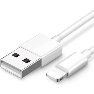 SiGN USB til Lightning-kabel 2.1A, 2m - Hvid