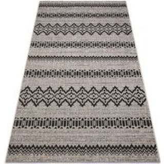 Sisaltæppe SISAL FLOORLUX 20510 sølv / sort 60x110 cm