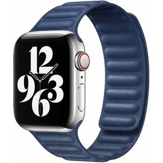 Lippa Apple Watch finewoven rem 38/40/41, Navy Blå