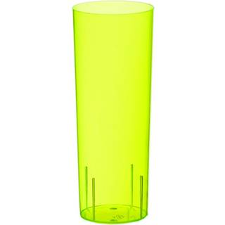 10 stk Longdrink grøn plastglas 30cl