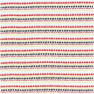 Stoff Jersey weiß ethnomuster 145cm - Weiß