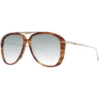 Scotch & Soda SS7014 117 57 Solbriller Mænd Brun - Striped Brown Horn - 57mm