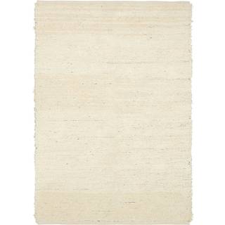 Broste Copenhagen Smilla Tæppe Offwhite 140x200 Cm - Ensfarvede tæpper Bomuld Off-White - 71110379