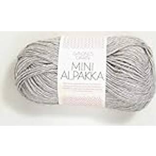 Mini Alpakka - Lys Gråmeleret 1032 - 106243