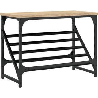 skoreol 60x30x45 cm konstrueret træ sonoma-eg