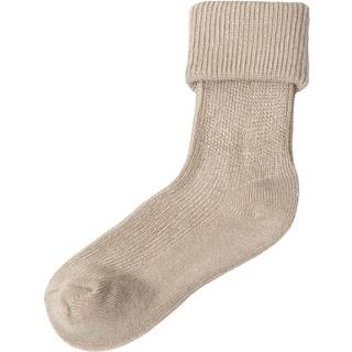 Joha bambus strømper i smal rib beige 35/38