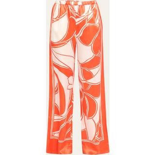 SIR Ramona printed silk satin wide-leg pants - multicoloured - XXXS