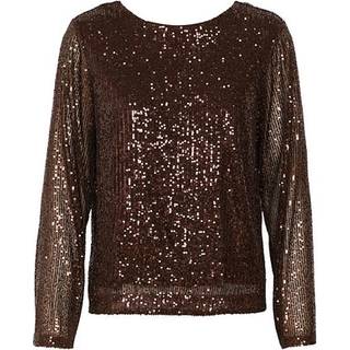 Part Two Darleenapw Bl Bluser 30308363 Mol‚ Metallic (XSMALL)