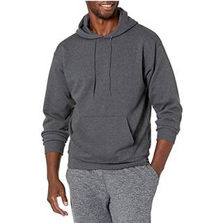 Hanes herre Pullover Ecosmart Hooded Sweatshirt Charcoal Heather 2XL