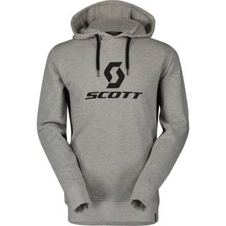 SCOTT Icon Hoody, Grå - Størrelse Medium
