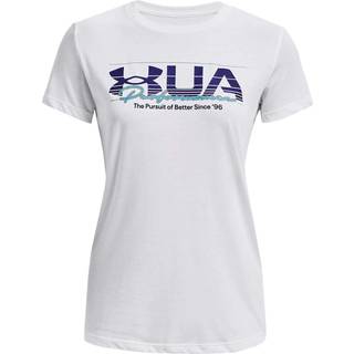 Under Armour UA Vintage Performance T-Shirt Women - White, Size XS - white