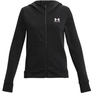 Under Armour Rival Fleece LU Zip Hoodie Girls - Black, Size 140 - black