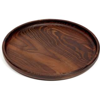 Serax - Tray Pure Wood Round D29 H2,5 - Serveringsfade - Pascale Naessens - Brun