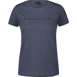 SCOTT NoShortcuts T-shirt til Kvinder, Blå - Størrelse X-Small