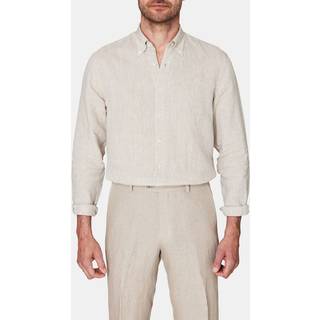 Oscar Jacobson - Regular Fit Button Down Skjorte - størrelse L - Herre