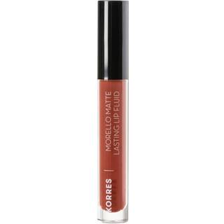 Korres Make-up Læber MorelloMatte Lasting Lip Fluid Red Clay 3,4 ml () - 3,4 ml