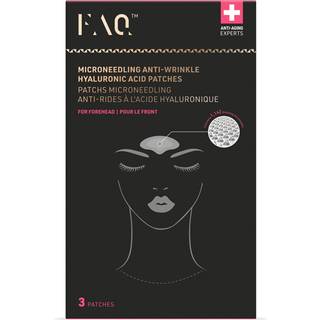 FAQ Swiss Ansigtspleje Patches Microneedling Anti-Wrinkle Hyaluronic Acid Patches For Forehead 3 Stk. (140,00 kr / 1 stk.) - 3 Stk.