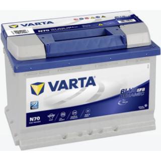 Bilbatteri - VARTA Blue Dynamic EFB N70 - 570 500 076 (12 volt, 70 amp)
