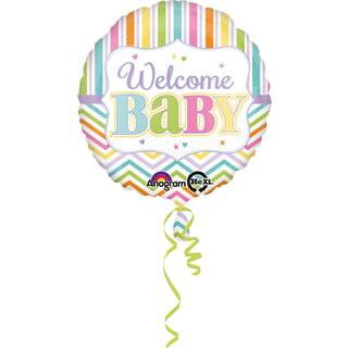 Welcome Baby Folienballon 43cm