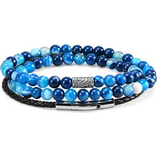 Ranchi Blå Sten Armbåndssæt