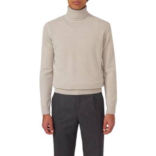 Oscar Jacobson - Regular Fit Rullekrave Uld-Kashmir - størrelse L - Herre