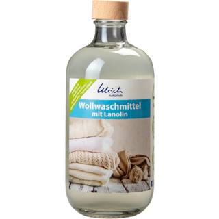 Ulrich Natürlich vaskemiddel til til uld med lanolin - 500 ml - glasflaske - økologisk