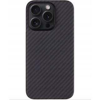 iPhone 15 Pro Tactical MagForce Cover - Karbonfiber / Sort