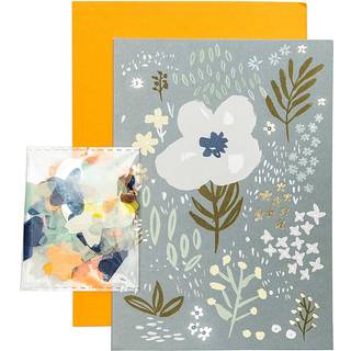 Paper Poetry Grußkartenset Crafted Nature blau - Blau