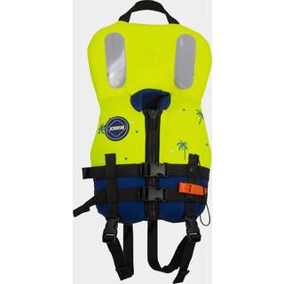 Redningsvest til børn JOBE Neoprene Safety Vest Youth 100N, gul/blå, X-Small/Small (&lt; 20 kg)