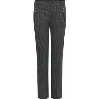 Cro Lina Zip Pocket Bukser 6843/4208 Black/Grey Check (42, 80 cm / W: 34 cm)