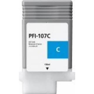 Canon PFI-107C / 6706B001 cyan blækpatron - Kompatibel