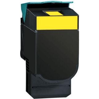 Lexmark C540 / C540H2YG gul toner - Kompatibel