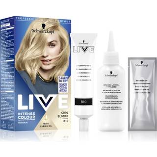 Schwarzkopf LIVE Intense Colour Permanent hårfarve Skygge B10 Cool Blonde 1 stk. - 1 stk.