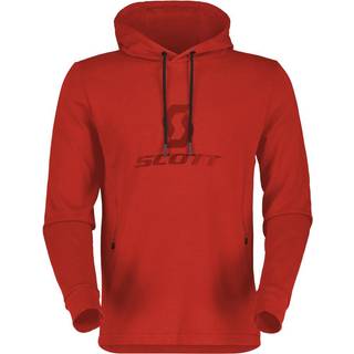 SCOTT Tech Hoody, Rød - Størrelse Small