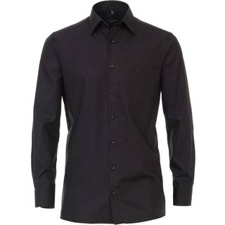 CasaModa Herren Hemd schwarz Comfort Fit