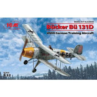 B��cker B�� 131D,WWII German Training Aircraft(100% new molds)