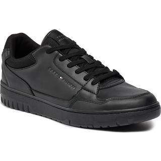 Tommy Hilfiger Herren Sneaker blau Glattleder