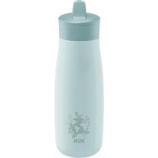 NUK Mini-Me Flip drikkeflaske i rustfrit stål blå 500 ml, fra 12 måneder