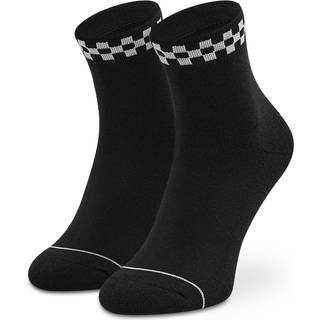 Vans - Peek-A-Check Crew Socks (1 pair), Woman, Black, Size: 36.5-41 - Black - 36.5-41