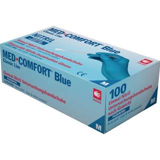 AMPri Nitrilhandske Style Med-Comfort 4,6 g Blå L Pudderfri 100 stk (01192-L)