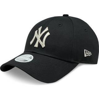 New York Yankees Metallic Logo Womens Black 9FORTY Adjustable Cap newera adult female Black newera adult female Black newera adult female Black newera - Osfm