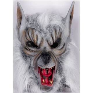 Werwolf Maske mit Fell