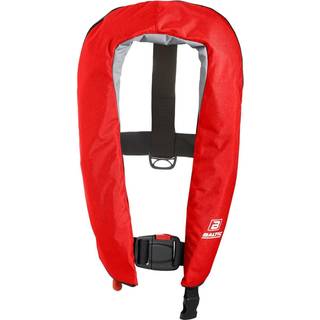 Oppustelig flydevest Baltic Breeze 165N, automatisk, rød + kulsyrepatron 33 gram, 40 - 150 kg