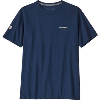 Fitz Roy Icon Responsibili Tee - Lagom Blue