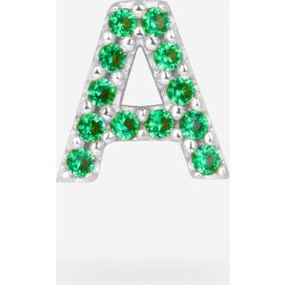 IX A Green Earring Silver