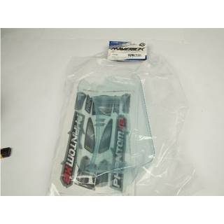 CLEAR LEXAN PHANTOM XB BODY & WING - W/ DECAL