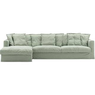 Decotique Betræk Til Le Grand Air 3-personers Sofa - Møbelbetræk Hør Green Pear - 11001701