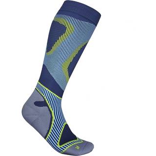 Bauerfeind Performance Compression Socks Men - Blue, Size 7-8.5 S - blue